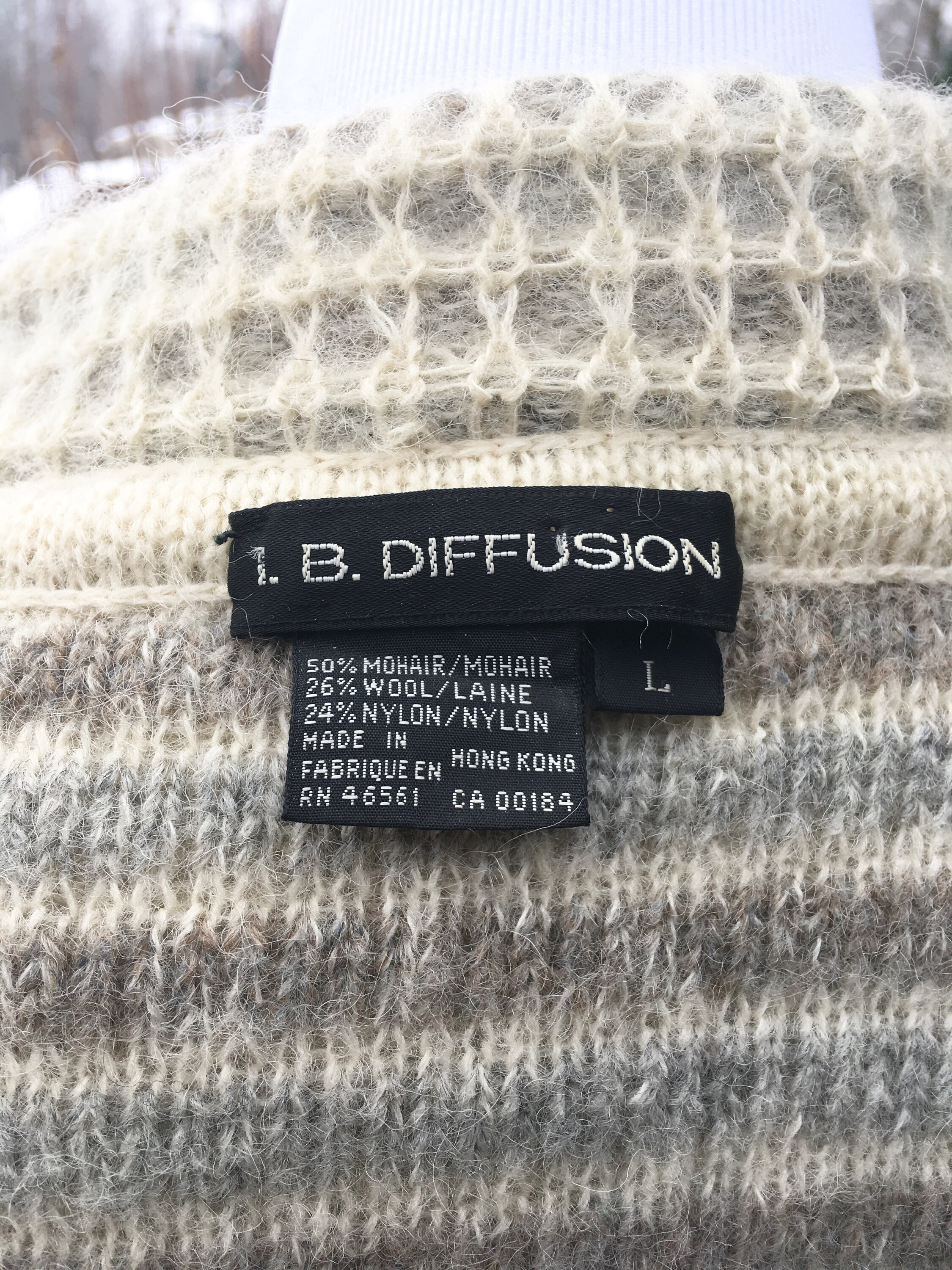 80〜90s made in Italy wool×mohair jacket 80s-90s Made in Italy wool x mohair jacket