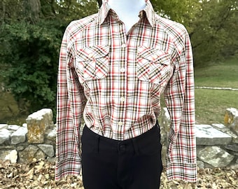 40s Pendleton 49er Jacket M L, Vintage Classic 1940s Red Gray
