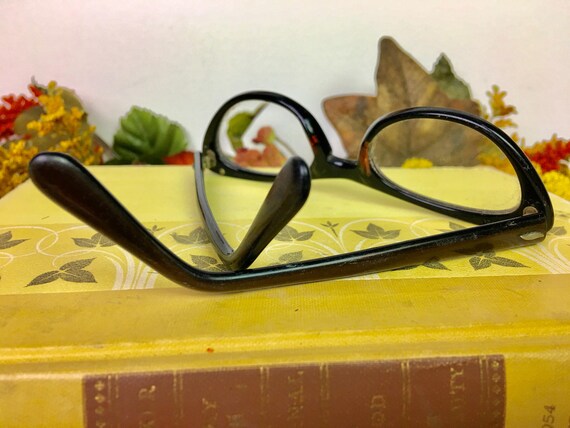 Vintage Bronze Cat Eye Glasses, 1950s - image 7