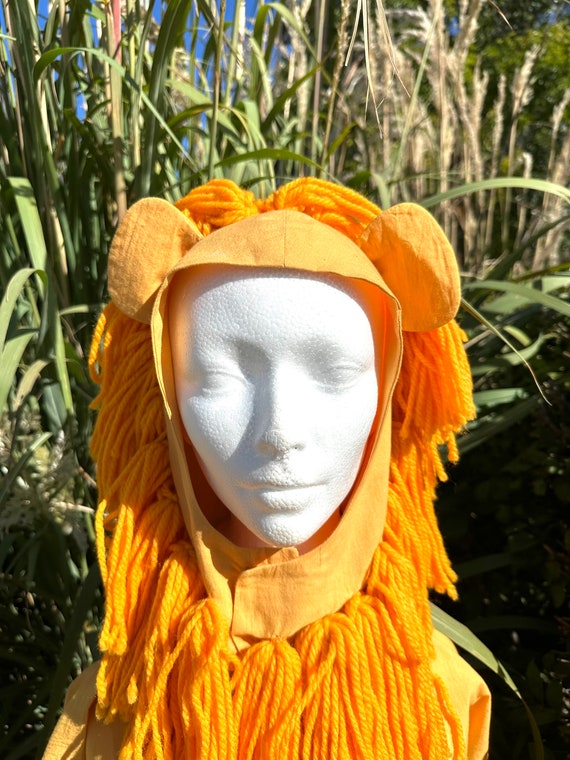 Vintage Handmade Lion Costume - image 4