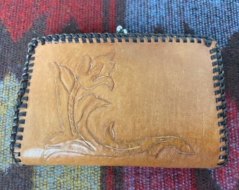 Hand Tooled Leather Wallet