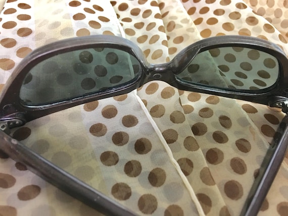 Vintage Celluloid Willson Cat Eye Sunglasses, 195… - image 5