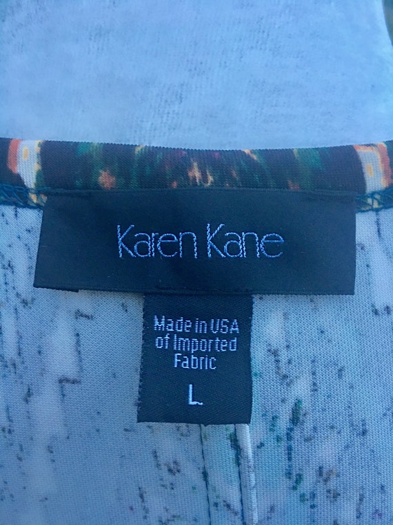 Vintage Karen Kane Sleeveless Dress, Size L - image 8