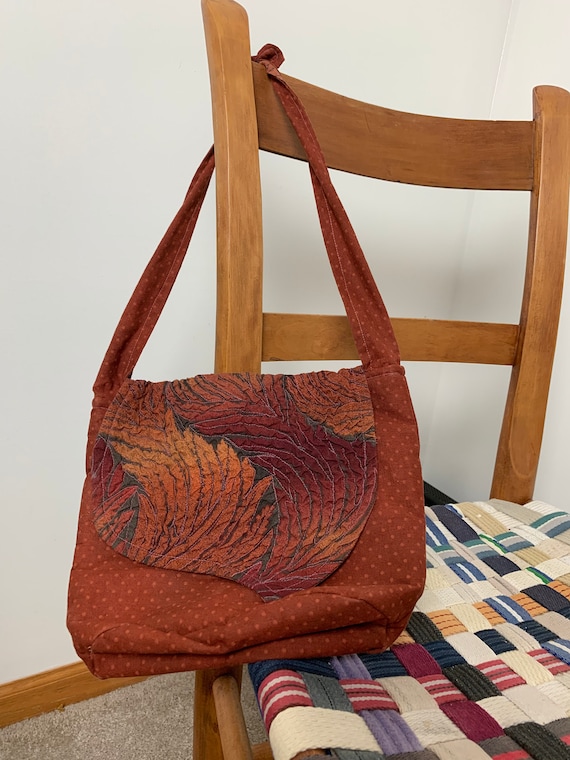 Fall Leaf Design Handmade Purse - image 1