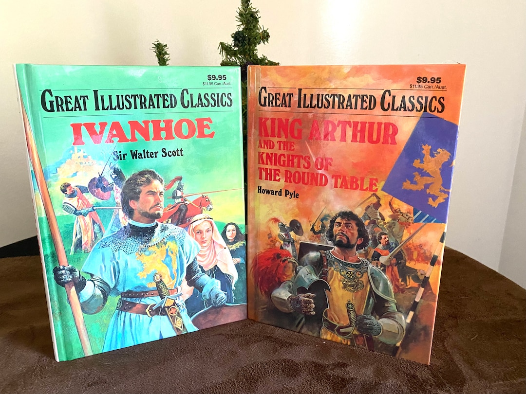 Great Illustrated Classics for Young Readers, ivanhoe and king Arthur