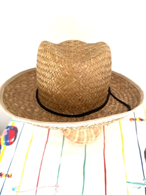 Handmade Palm Leaf Hat, 1990s