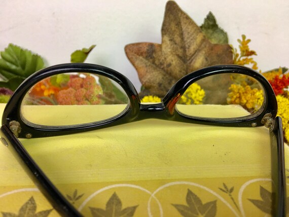 Vintage Bronze Cat Eye Glasses, 1950s - image 3