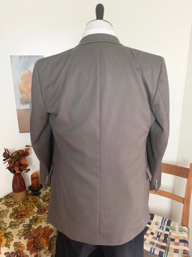 Double Breasted Andre Villard Suit Jacket Size 40L - Etsy