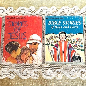 Vintage Little Golden Books, Set of Four