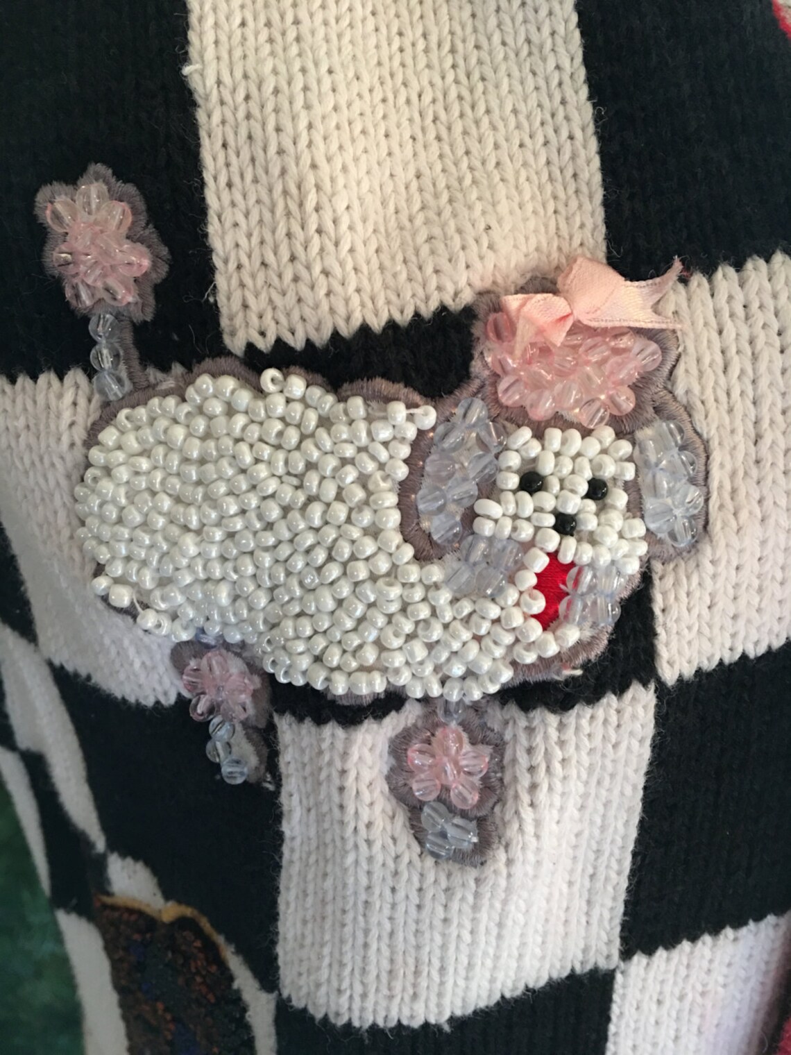 Vintage Dog Lover Sweater Vest Size M Etsy