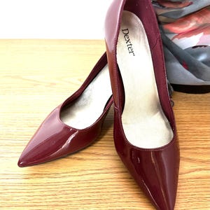 Vintage Dexter Cranberry Y2K Kitten Heels, Size 8 - Etsy