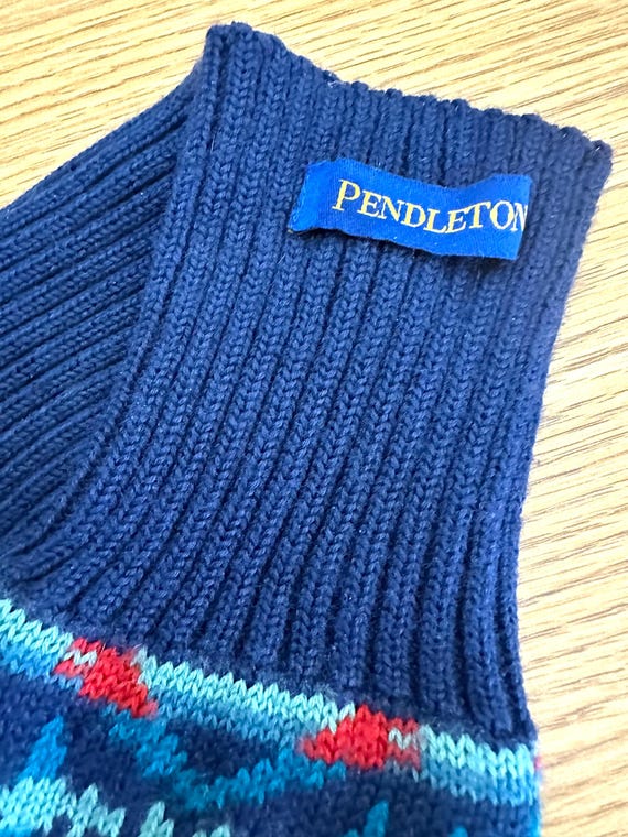 Vintage Pendleton Wool Mittens - image 4