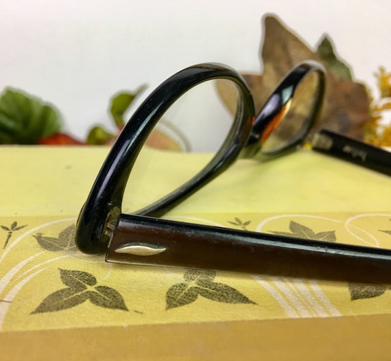 Vintage Bronze Cat Eye Glasses, 1950s - image 4
