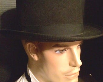 Vintage Black Homburg, Dorfman-Pacific, 1940s