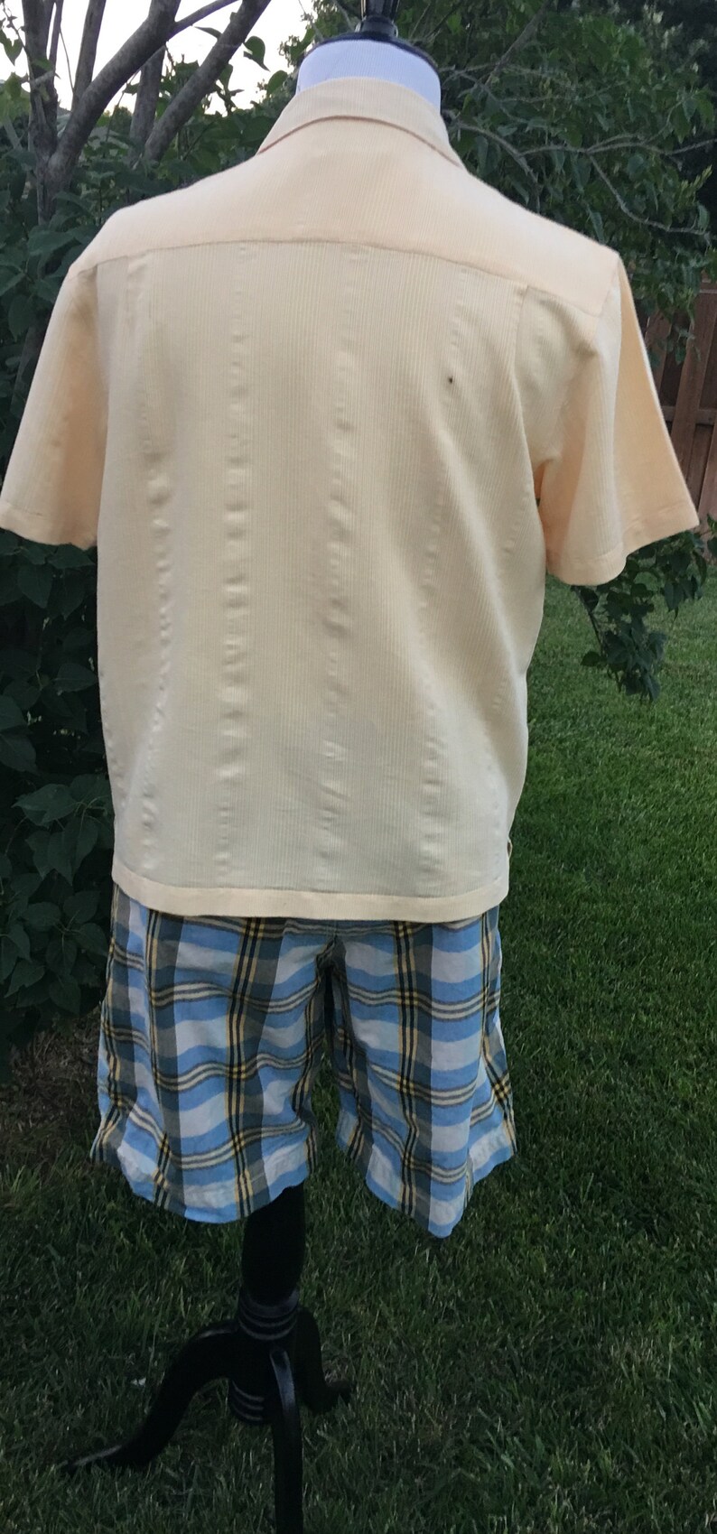 Joe Marlin Hawaiian Shirt Size Large