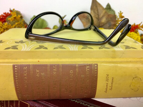 Vintage Bronze Cat Eye Glasses, 1950s - image 6