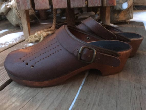 wooden clogs made in usa