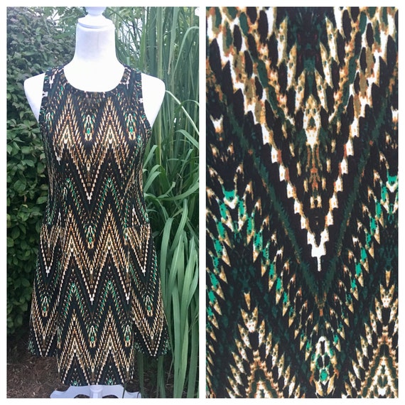 Vintage Karen Kane Sleeveless Dress, Size L - image 1