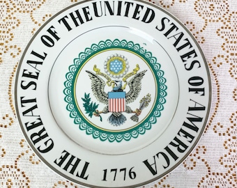 Pickard プレート　 The Great Seal of the US The Great Seal United States Commemorative Plate 200th Ann