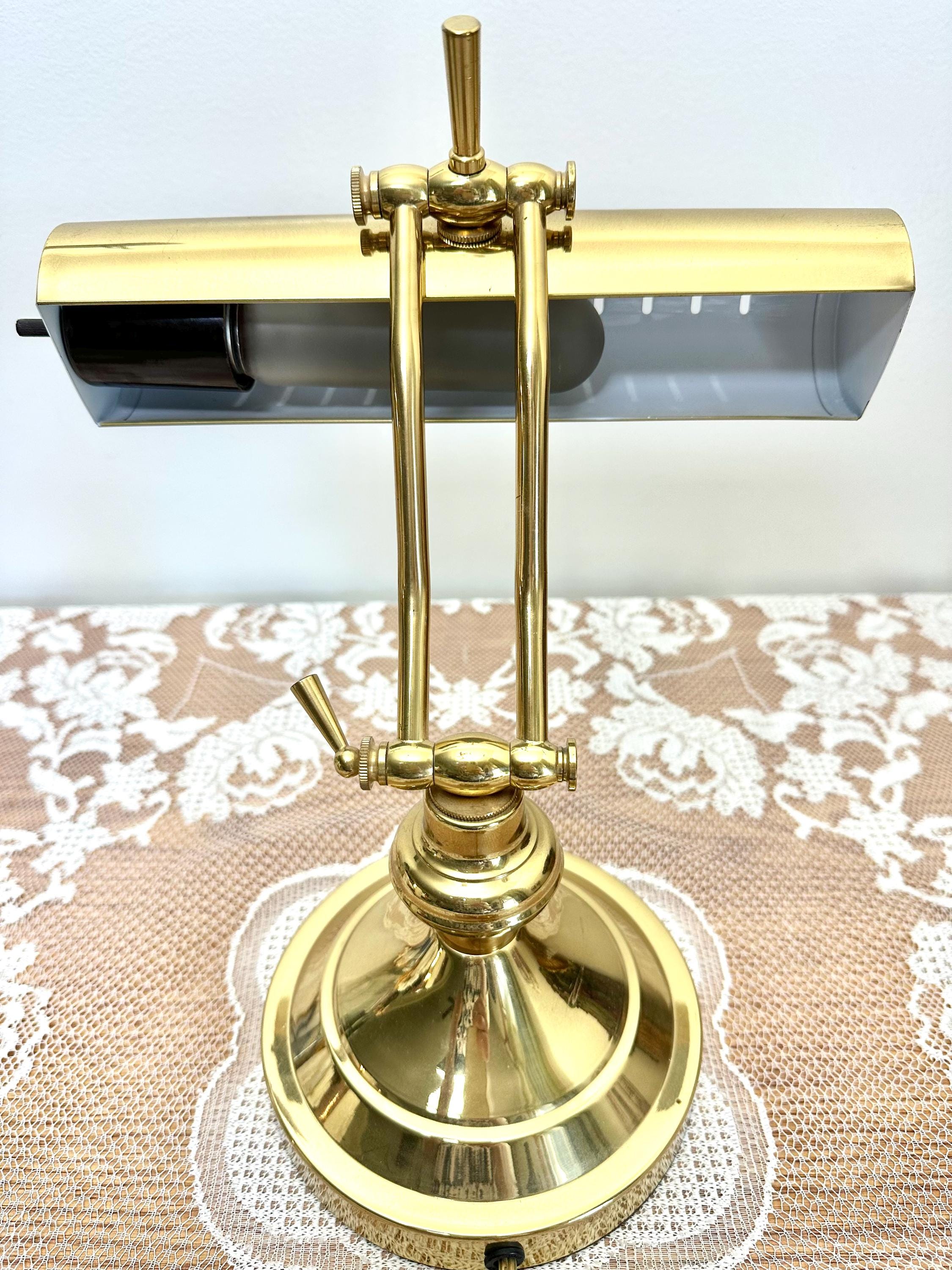 Brass Articulating Desk Lamp - Etsy