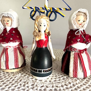 Vintage Swedish Figurines, Choice of 3