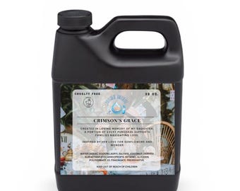 Jabón para fregonas Crimson's Grace / Limpiador de suelos con aroma a girasol y cítricos, fórmula no tóxica