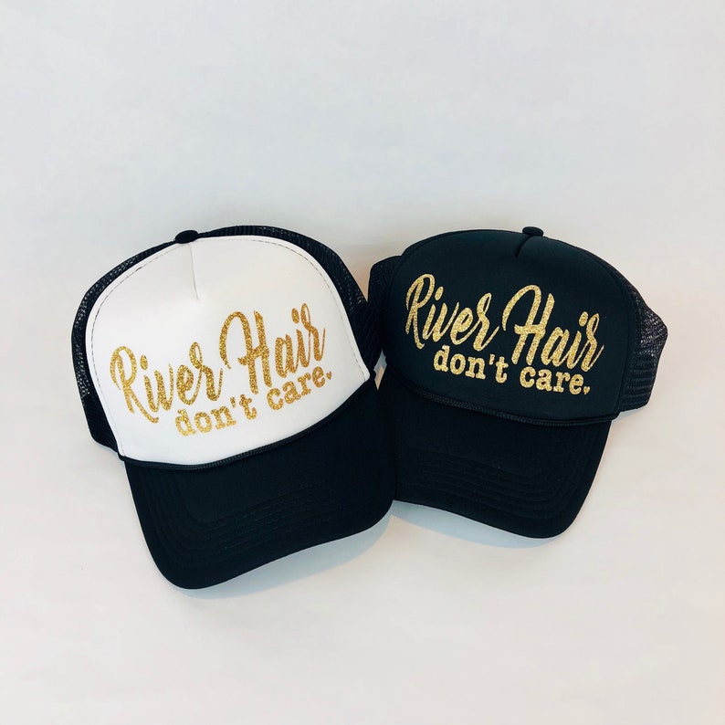 River Hair Don T Care Hat River Hair Don T Care Cap Etsy