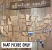 Marking Maps- United States USA Wooden Photo Collage, Travel Wall Decor 