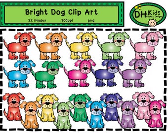Dog Clip Art, Dog Clipart, Puppy Clip Art, Digital Clipart, Pets Clip Art, Instant Download, Dog Drawings, Instant Download Dog, Pet Clipart
