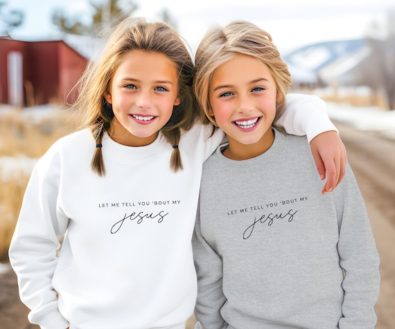 Kids Jesus Gift Sweatshirt Kids Jesus Gift Sweatshirt