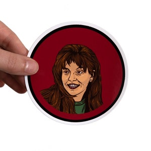 Laura Palmer Sticker! Twin Peaks Sticker, Fire Walk With Me, Dead in Plastik verpackt, Red Room, Sheryl Lee