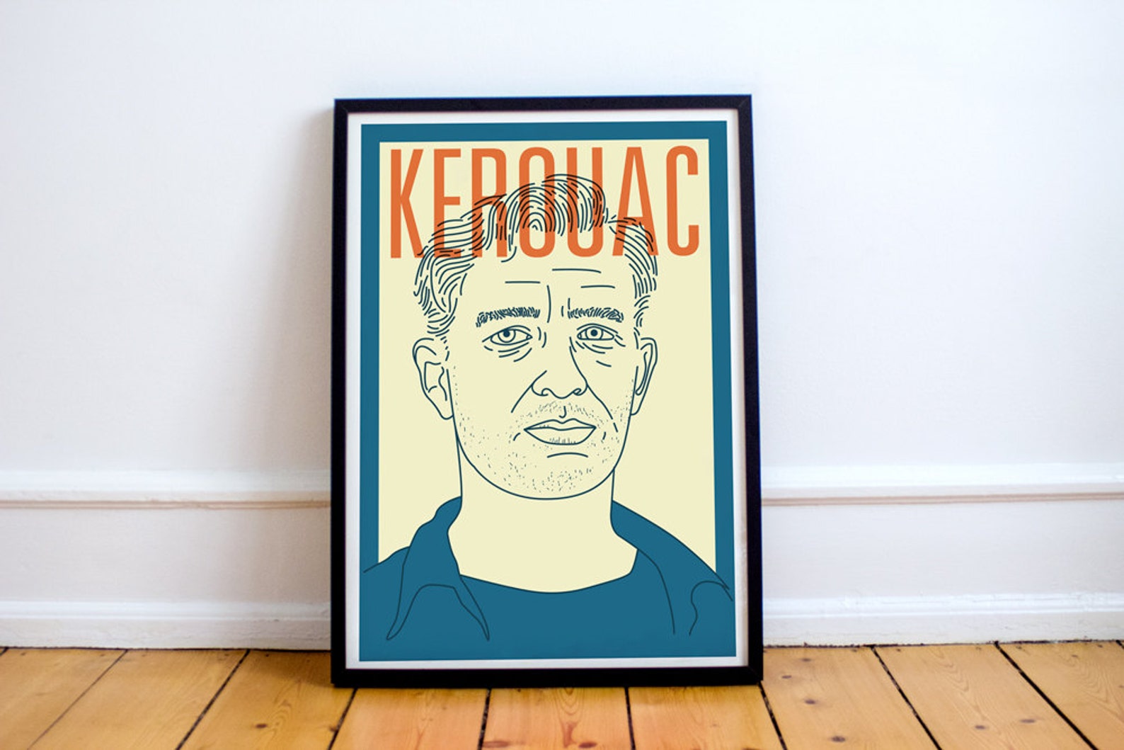 Kerouac Print Jack Kerouac Poster On The Road The Dharma