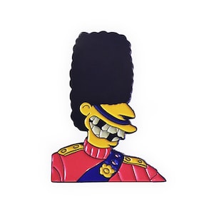 QUEEN&#39;S GUARD Enamel Pin Badge, Great British Smiles inspired!