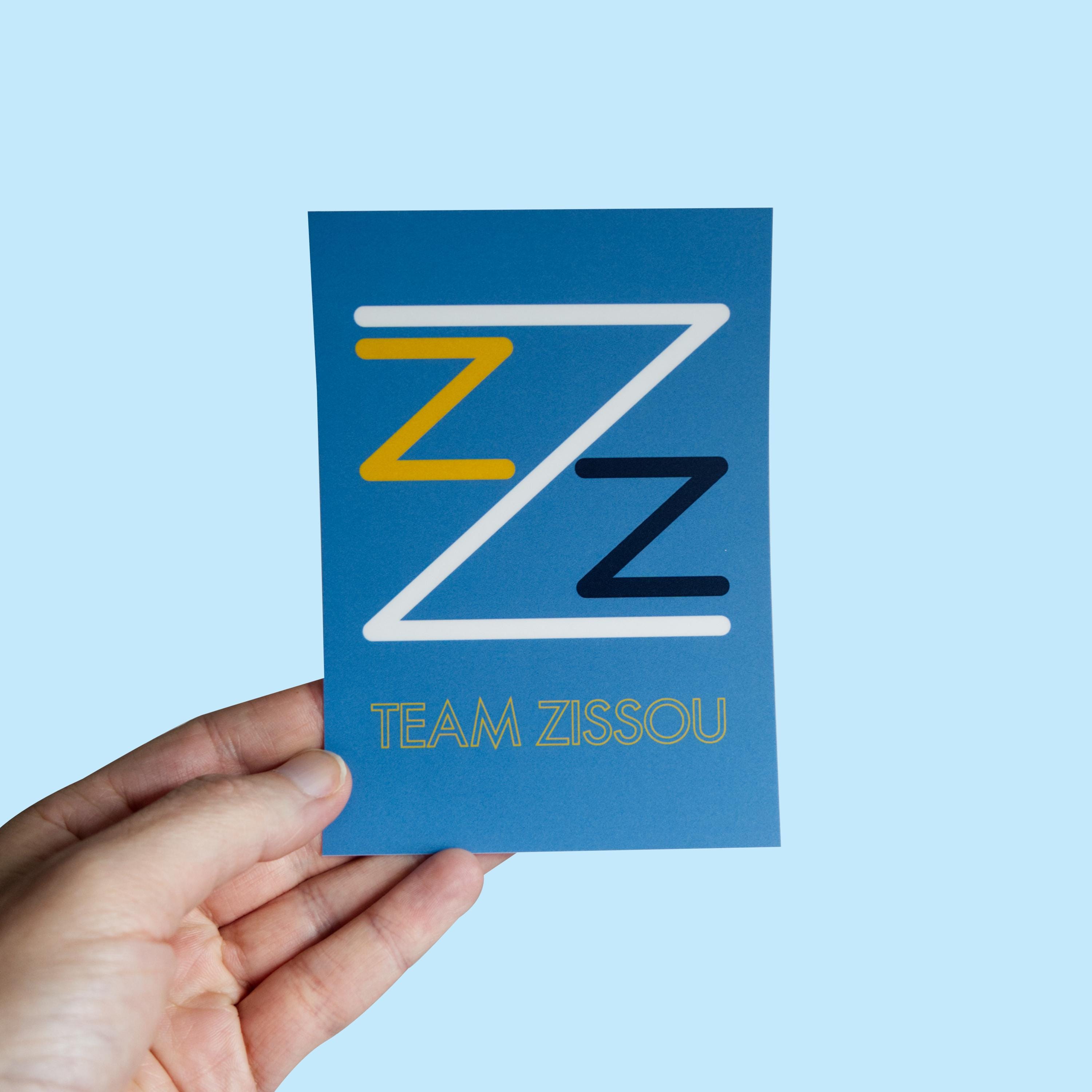 TEAM ZISSOU Sticker ! Life Aquatic Inspired Waterproof Sticker