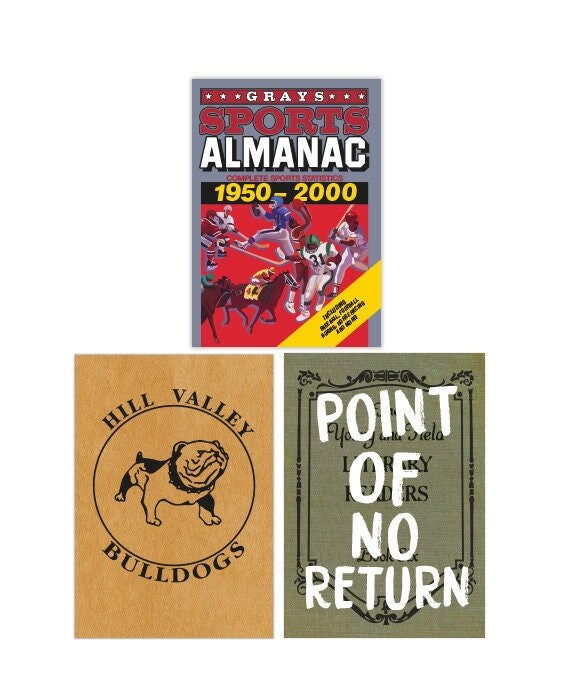 Back to the Future Notebook Set! Michael J Fox 1980s Sports