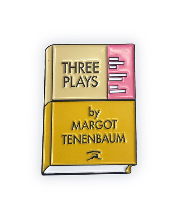 Three Plays By Margot Tenenbaum As An Enamel Pin Wes Etsy