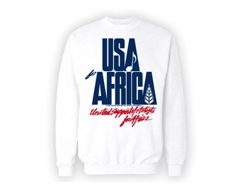 USA For Africa Jumper! Remake of iconic 80s Jumper, warn by Kenny Rogers, Diana Ross and many more. we are the world, michale jackson