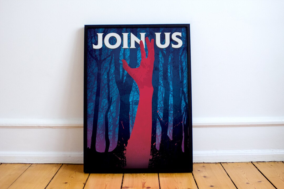 The Evil Dead Poster, JOIN US - Sam Raimi, Bruce Campbell Classic ...