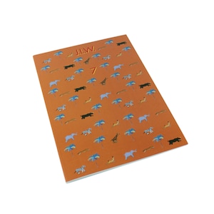 The Darjeeling Limited Inspired Notebook! Wes Anderson,  JLW 7, Jason Schwartzman, based on the