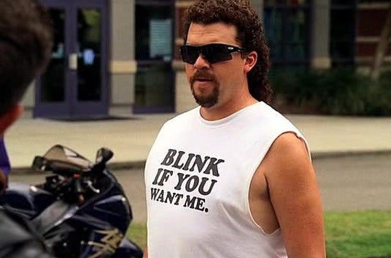 Blink If You Want Me Eastbound and Down inspired Premium Unisex Tank Top