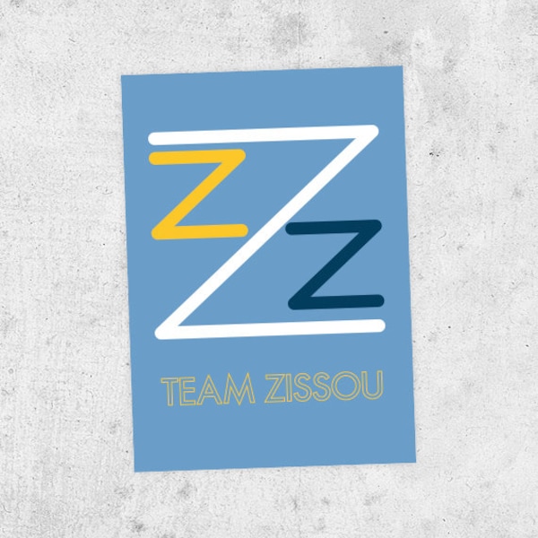 TEAM ZISSOU Sticker ! Life Aquatic inspired waterproof sticker ! Wes Anderson, Steve Zissou, Bill Murray, badges, Jaguar shark, seu jorge