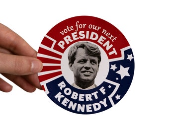 ボビー・ケネディは私の選択 '68 オリジナル選挙ポスター - Etsy 日本