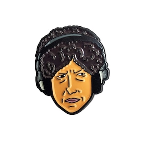 Bob Dylan enamel Pin. We Are The World,  USA for Africa 1980s, meme, social anxiety, blonde on, Blood on the Tracks,