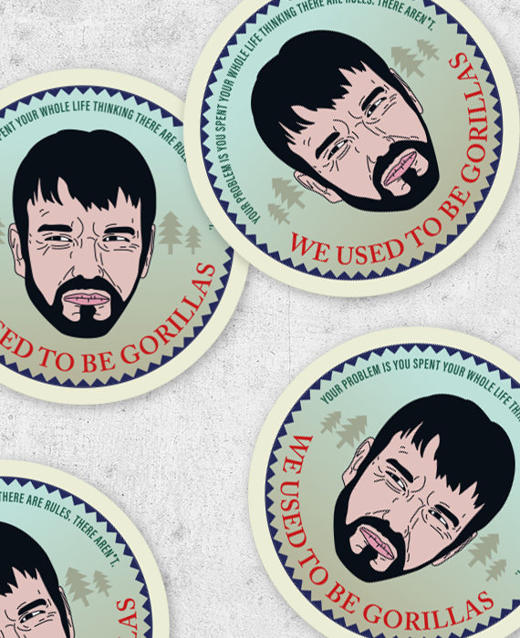 Dargo Country Sticker Fargo Sticker! Lorne Malvo 'we Used to Be Gorillas' Fargo TV Show ...