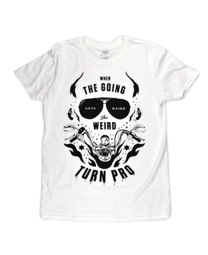 Hunter S Thompson The Weird Turn Pro T-Shirt | Etsy