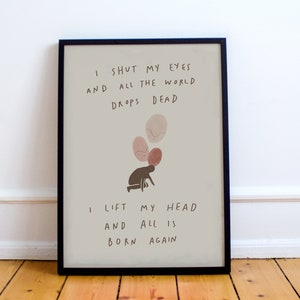 Sylvia Plath Zitat Druck! Die Glocke Jar der Koloss Ariel, Poesie, Ted Hughes, Kunst, Plakat, Doppelbelichtung,