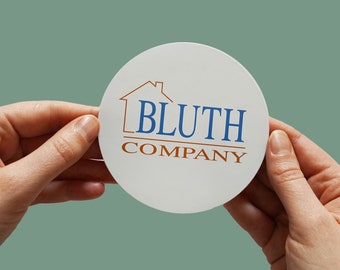 ¡Pegatina de Bluth Company! Pegatina inspirada en Arrested Development, computadora portátil Michael Bluth, pegatina para automóvil, Jason Bateman,