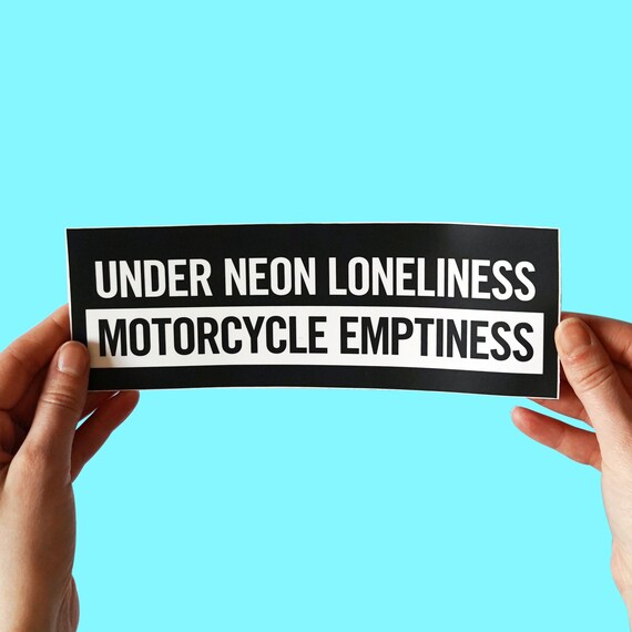 Manic Street Preachers Inspired Lyric Sticker Generation - Etsy Israel