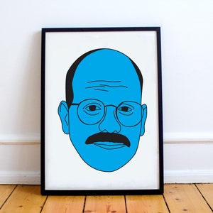 Tobias Funke inspired print! I JUST BLUE MYSELF. Arrested Development, Blue Man Group, David Cross
