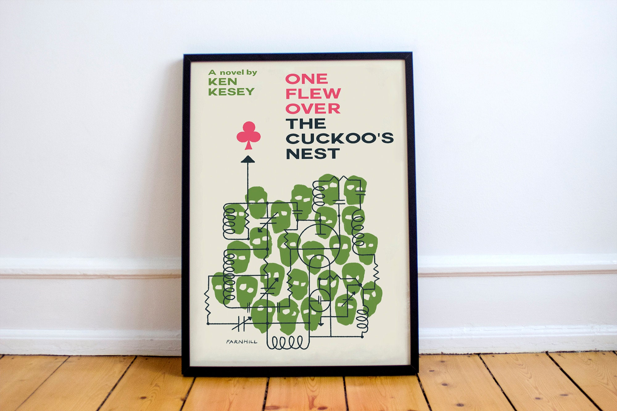 One Flew Over the Cockoo's Nest First UK Edition Print, Ken Kesey One Flew Over the Cockoo's Nest First UK Edition Print, Ken Kesey